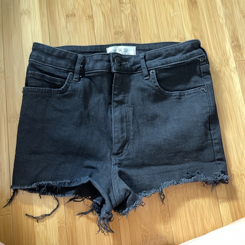 Free people high waisted shorts